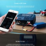 SKYRC D100V2 Dual 100W Power Supply Charger AC Battery Balance for 1S-6S RC Plastic for